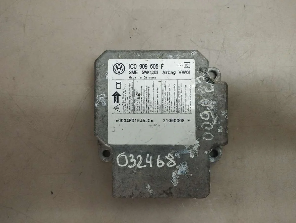 Блок AirBag 1C0909605F Volkswagen Sharan 1 restailing 0