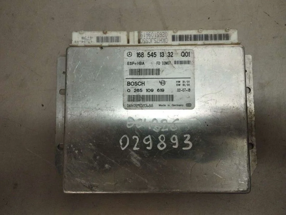 Блок управления ABS 0265109619 Mercedes-Benz A W168 1.6 Бензин
