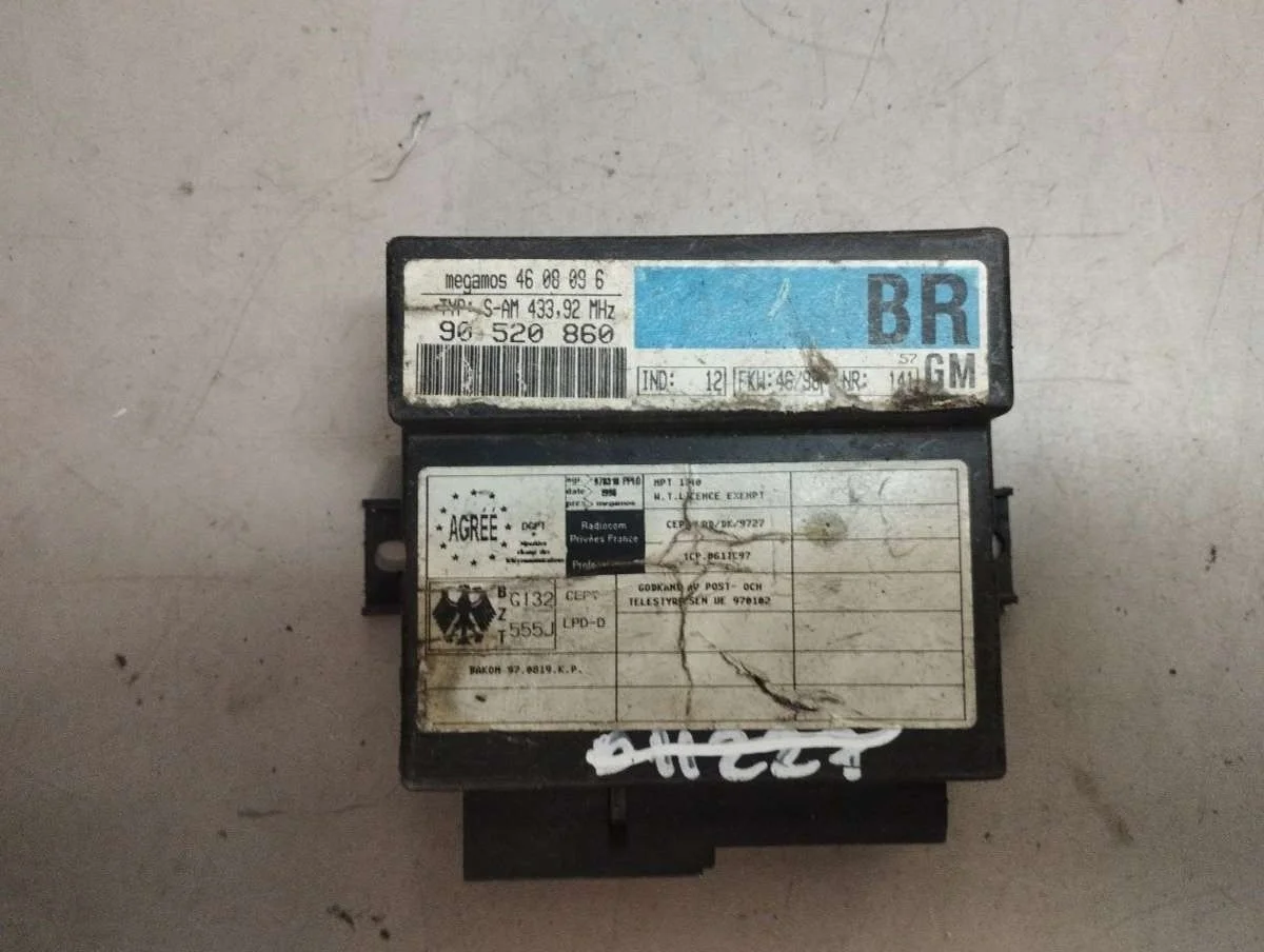 Блок комфорта 90520860 Opel Astra G 2.0 Бензин