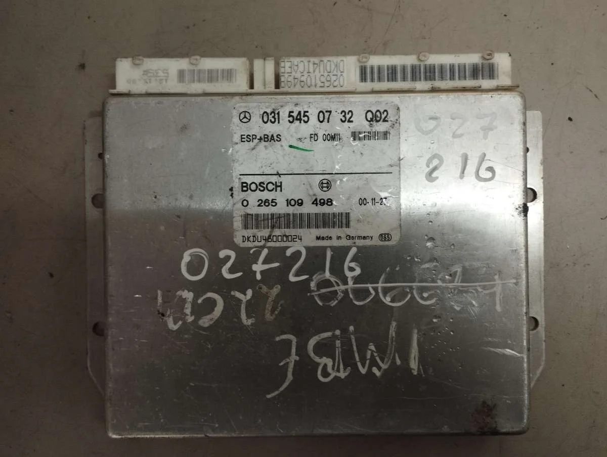 Блок ESP 0315450732Q02 Mercedes-Benz E W210 2.2 Дизель