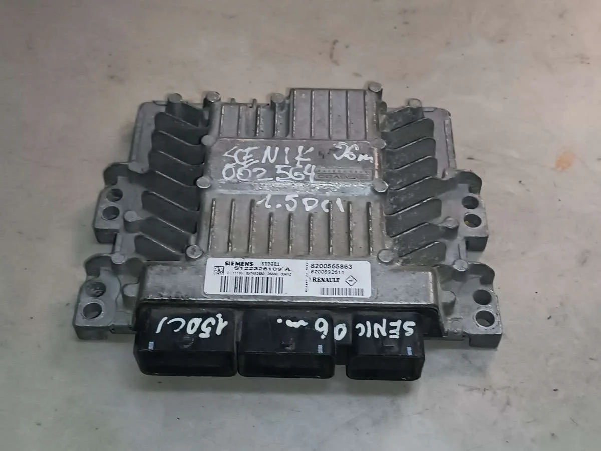 Блок управления двигателем S122326109A Renault Megane 3 1.5 Дизель