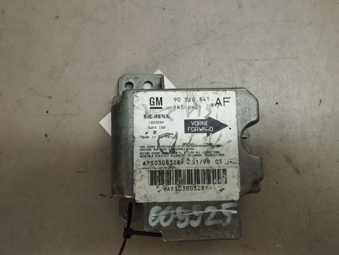 Блок AirBag 90520841 Opel Astra G 1.8 Бензин