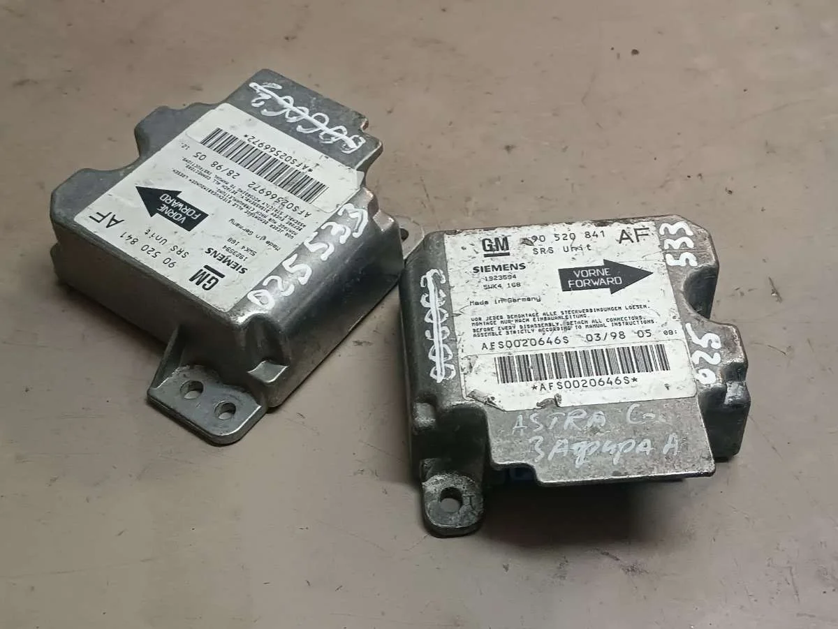 Блок AirBag 90520841 Opel Astra G 1.8 Бензин