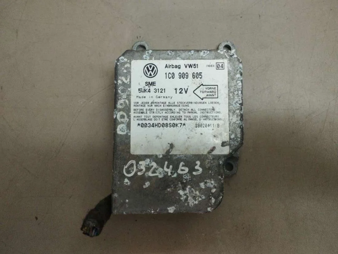 Блок AirBag 1C0909605A Volkswagen Transporter T5 2.5 Дизель