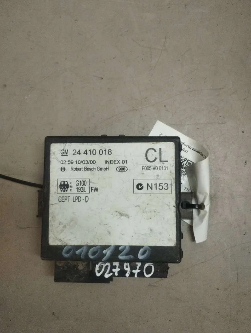 Блок комфорта 24410018 Opel Astra G 2.0 Дизель