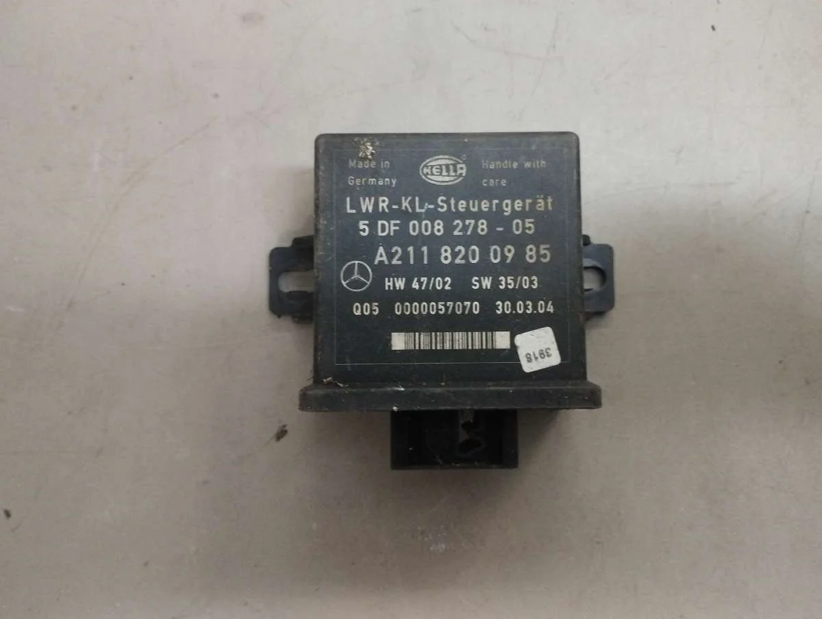 Блок управления светом (фарами) A2118200985 Mercedes-Benz E W211 3.2 Дизель