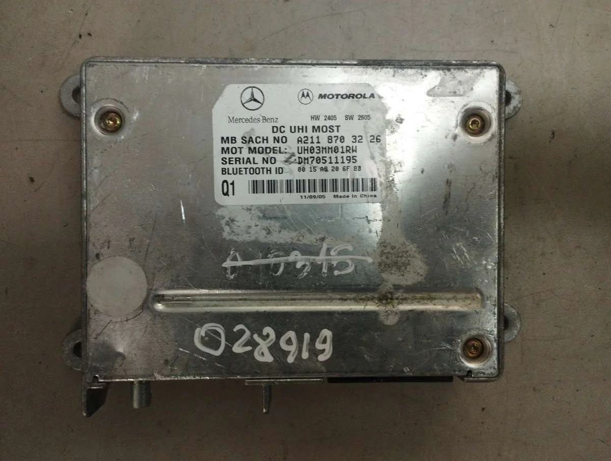 Блок управления телефоном A2118703226 Mercedes-Benz C W203 0