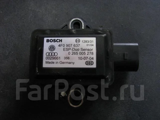 датчик ускорения Audi A6 (C6 4F) 2004-2011 - -