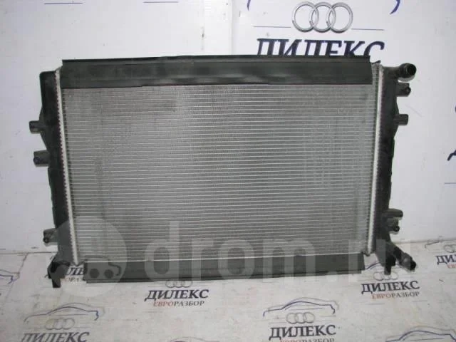 радиатор дополнительный системы охлаждения VW Golf VI 2009-2012 - -