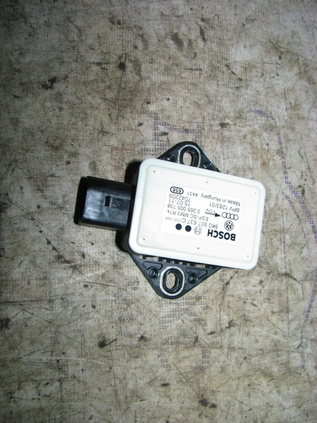 датчик ускорения Audi A4 [B8] Allroad 2009-2016 - -