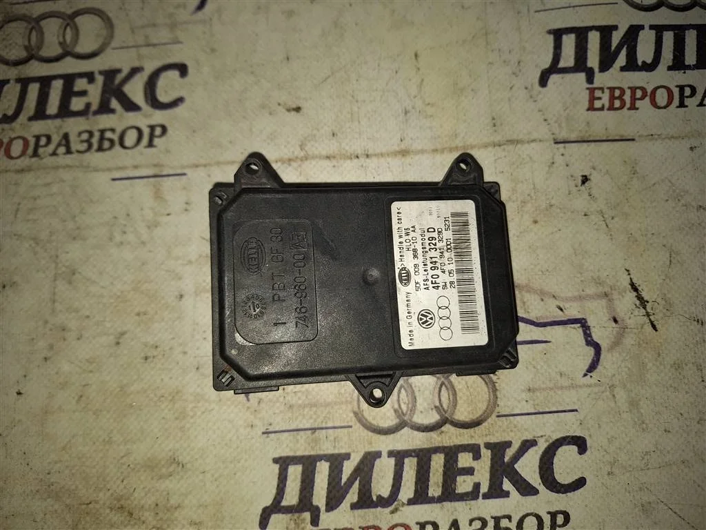 блок управления фарой Audi A6 (C6 4F) 2004-2011 - -