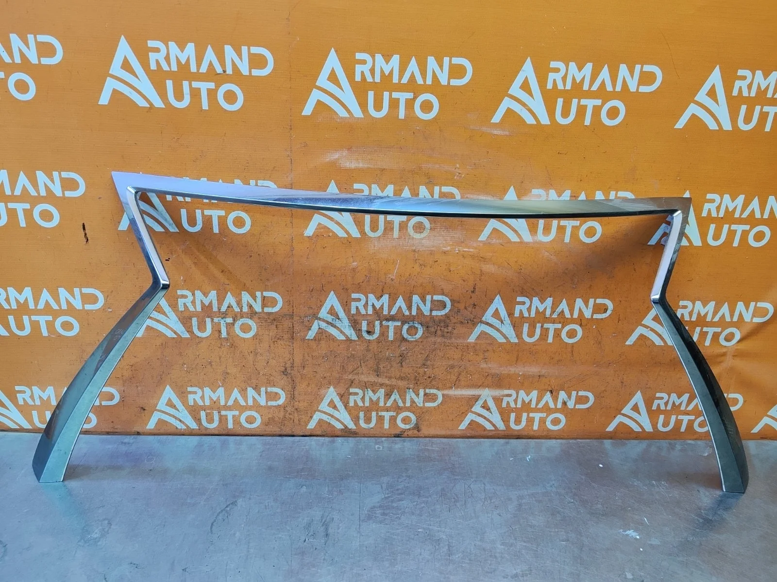 Окантовка решетки радиатора Lexus RX 2015-2019 4