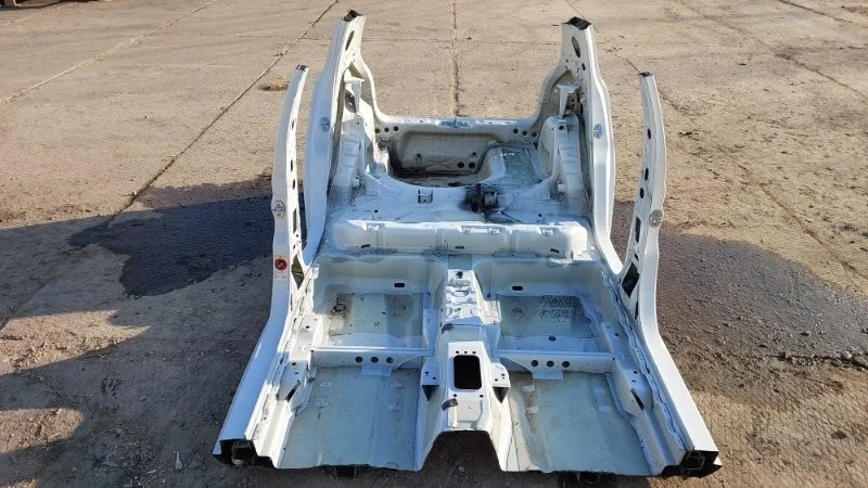 Кузов задняя часть Skoda Fabia 2012 5J2