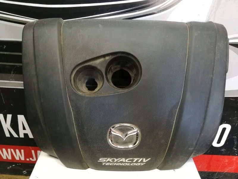 Декоративная накладка ДВС Mazda CX-5 2013 PE11102F0 KE, передняя