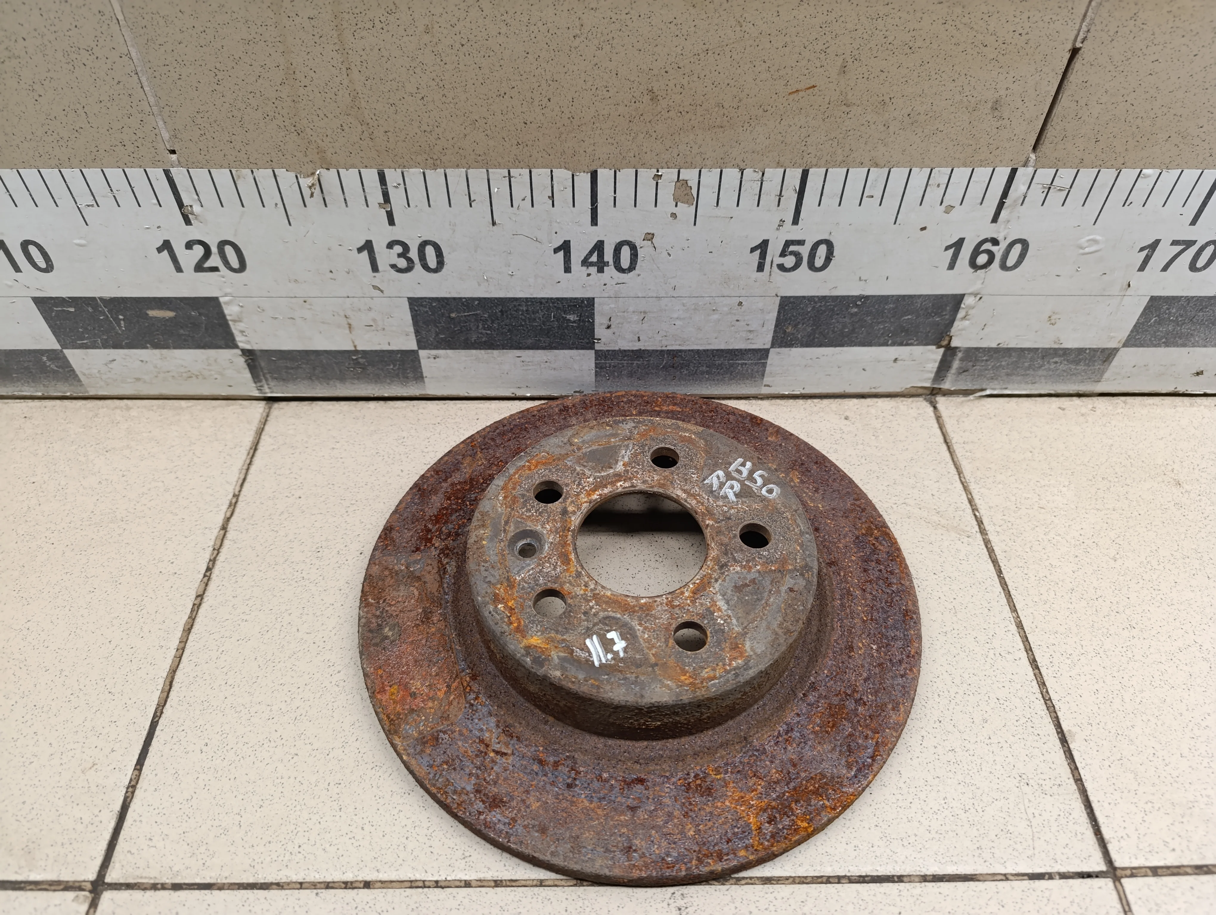 Диск тормозной задний Cruze 2009-2016