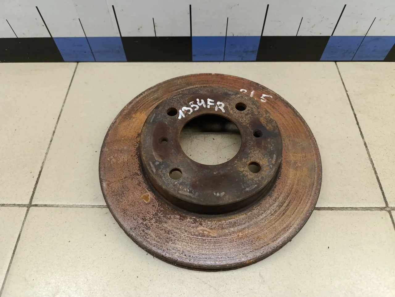 Диск тормозной передний вентилируемый Almera N16 2000-2006