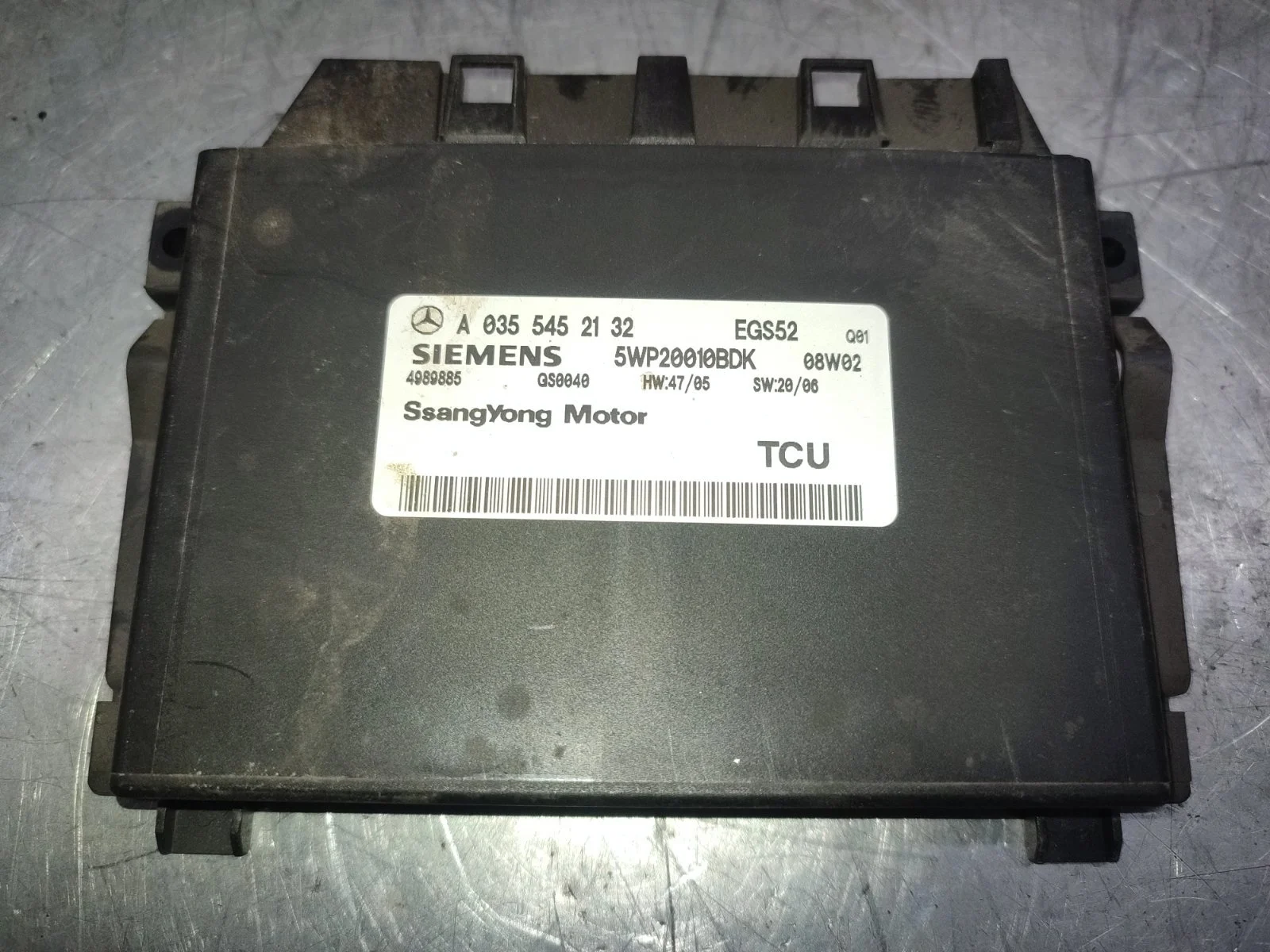 Блок управления акпп SsangYong Rexton 2009 Y250