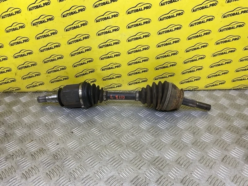 Полуось передняя левая (приводной вал, ШРУС) Nissan Pathfinder (R51M) 2004-2013 2008 39100EB310 ВНЕДОРОЖНИК 2.5 D YD25DDTI