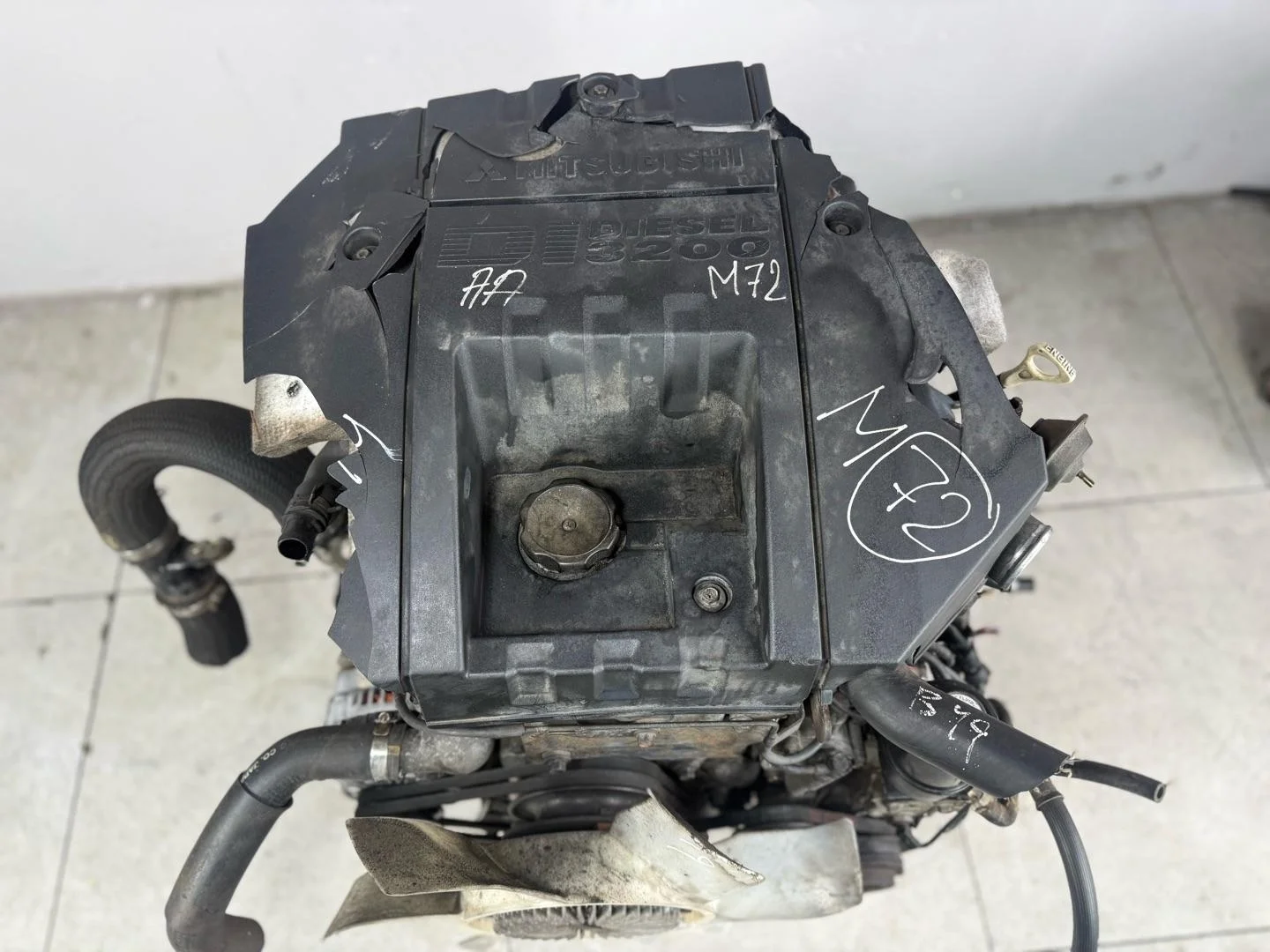 Двигатель 4M41 Mitsubishi Pajero 3 рест.