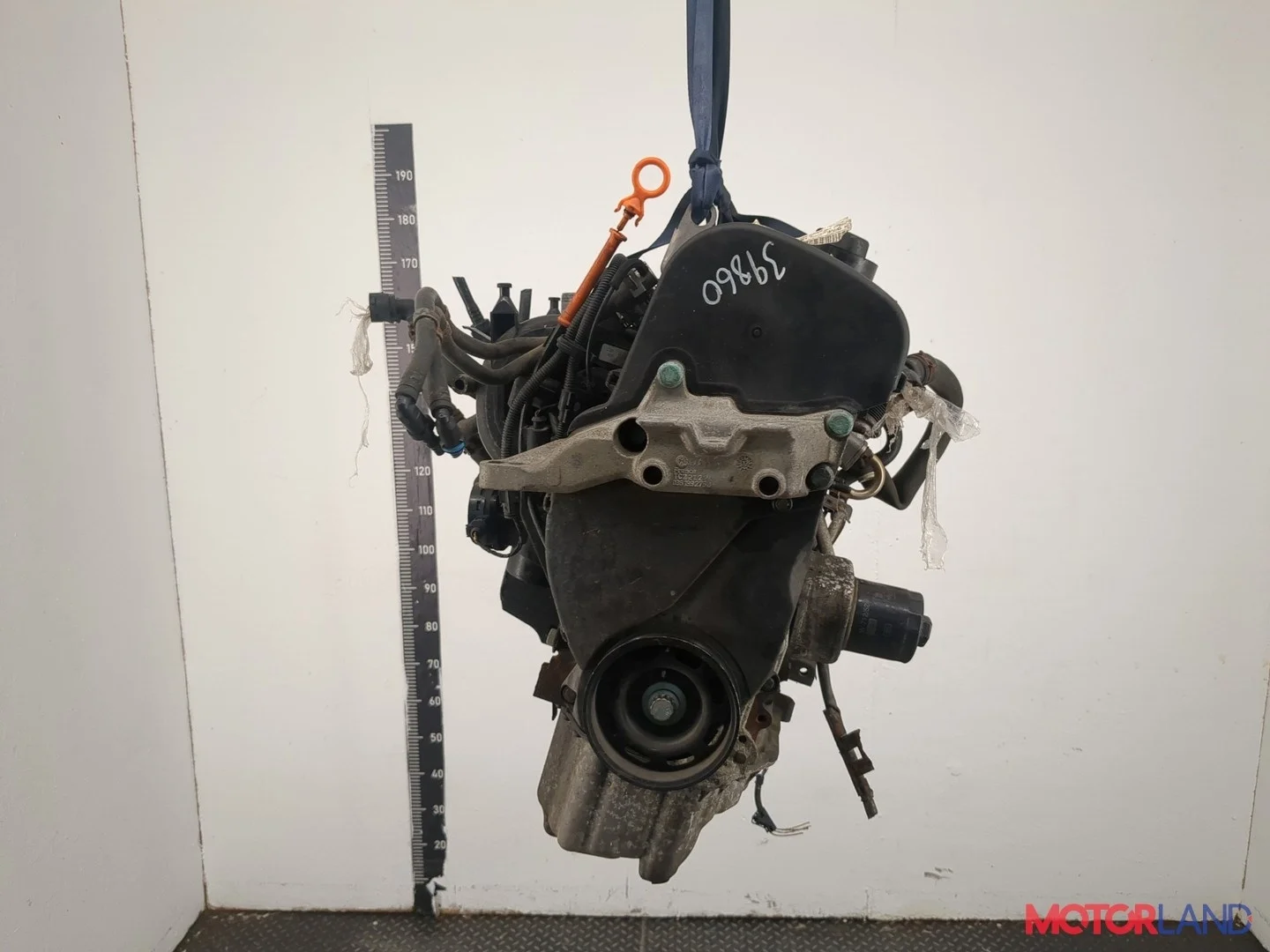 Двигатель (ДВС) Seat Leon 1999-2006 КПП 5-ст.мех.(МКПП) BCB Бензин 1.6 л Инжектор