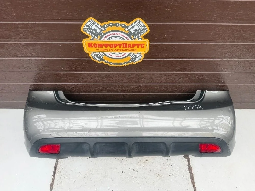 Бампер задний Kia Rio II рестайлинг (2009—2011)