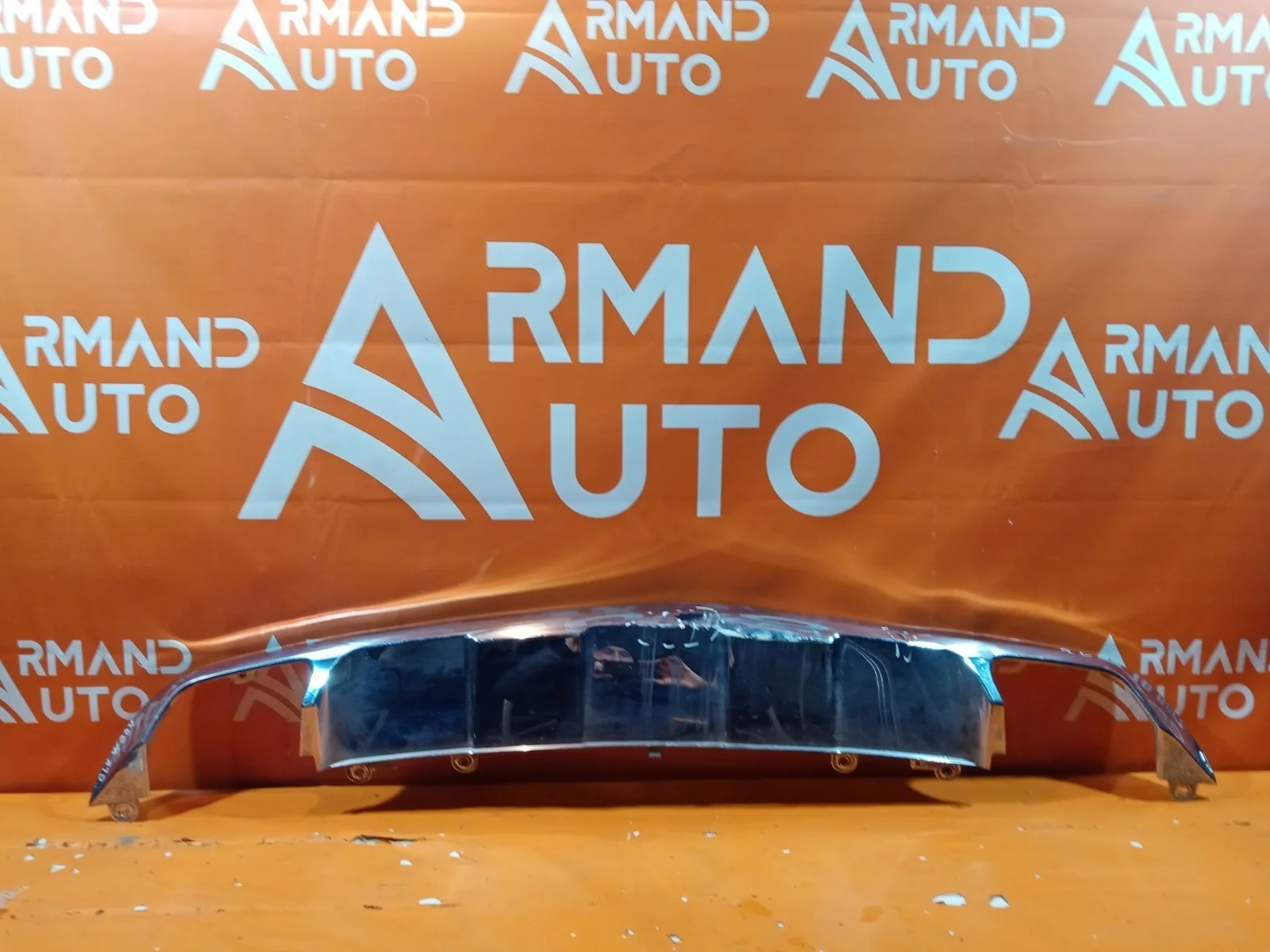 Накладка бампера Mercedes GLK-class 2012-2015 X204