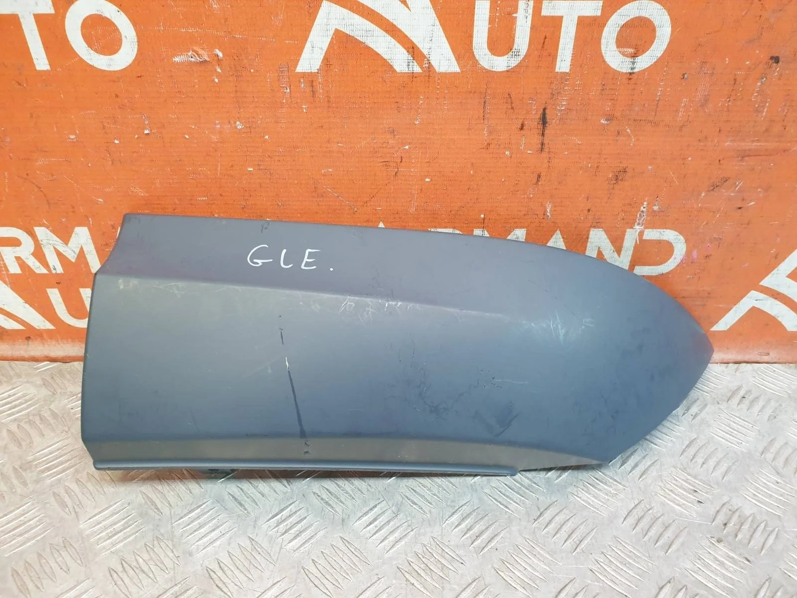 Накладка бампера нижняя Mercedes ML GLE-Class 2011-2015 W166