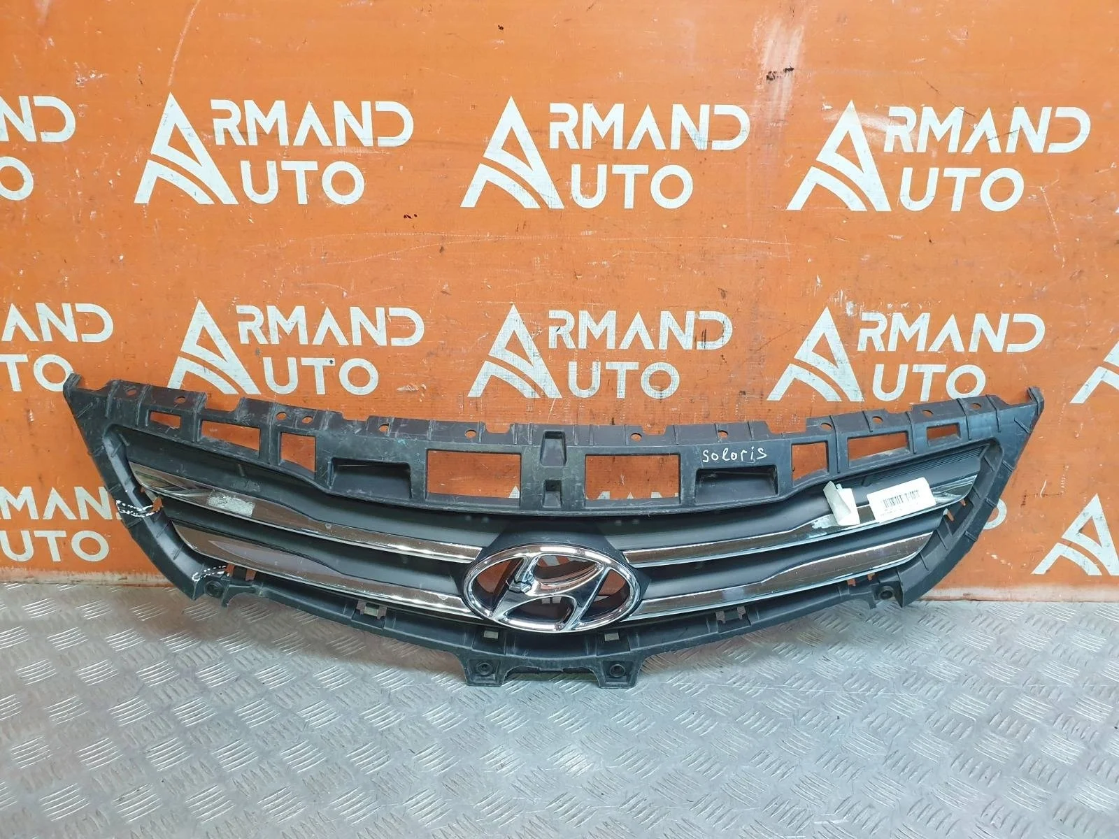 Решетка радиатора Hyundai Solaris 2014-2017