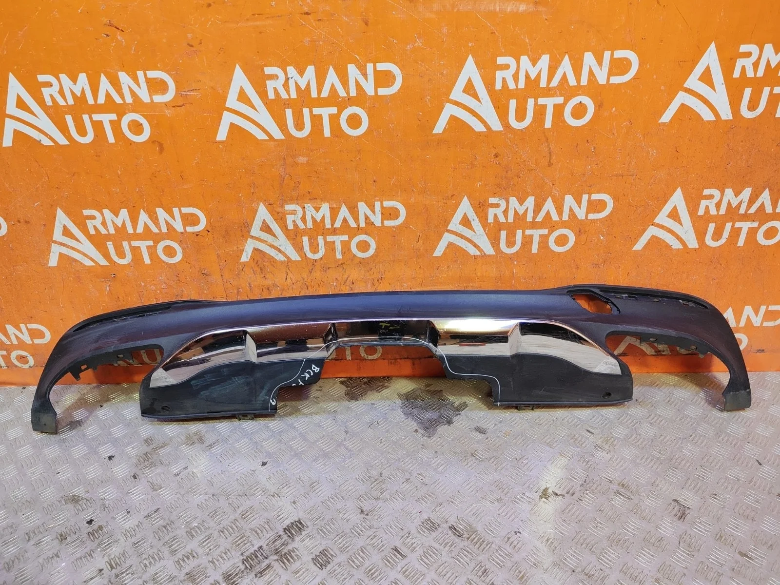 Юбка бампера Mercedes ML GLE-Class 2015-2018 W166