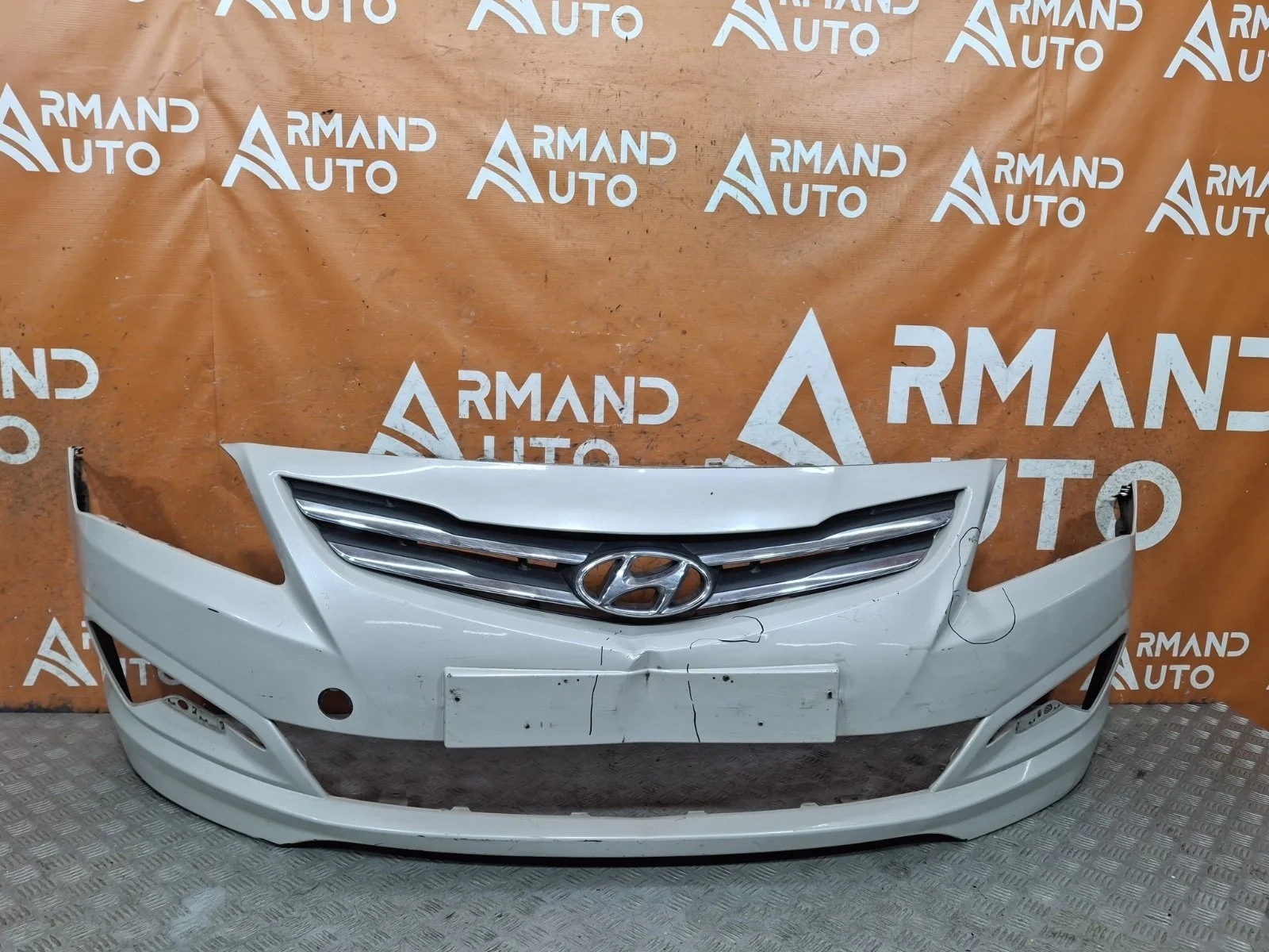 Бампер Hyundai Solaris 2014-2017