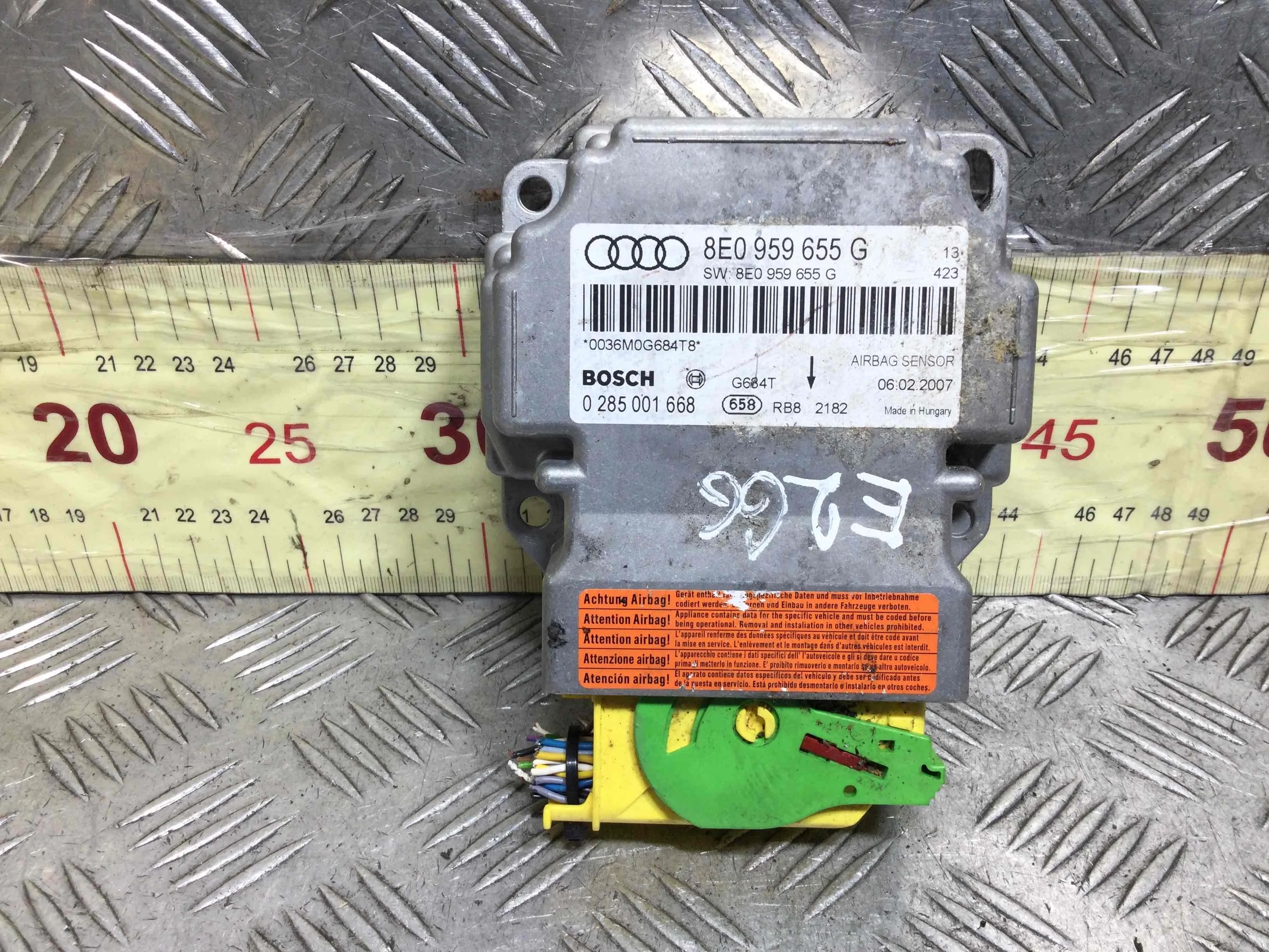 Блок AirBag Audi A4 B7 (2004-2008) дизель 2.0 TDI Автомат Универсал