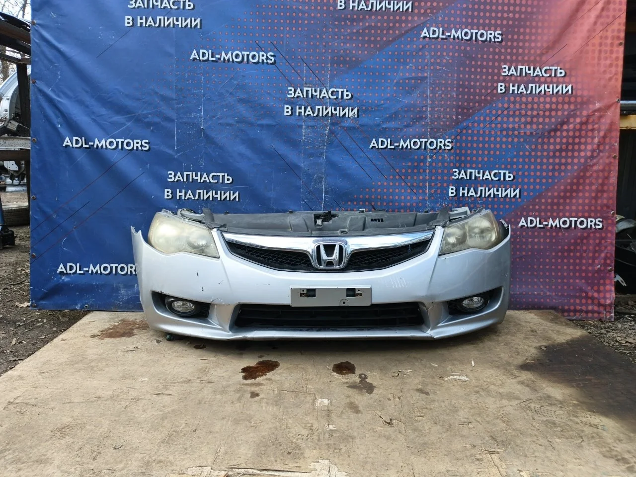 Ноускат Nose Cut Honda Civic 8 2009-2011 71121SNB900ZA 4D, передний