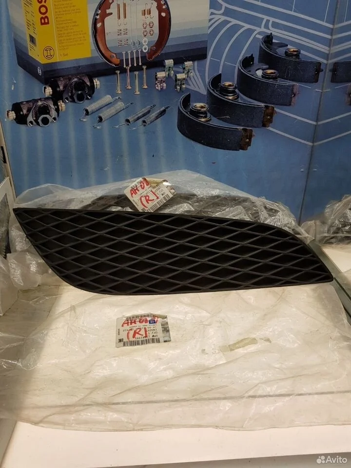 Заглушка птф в бампер правая opel astra h