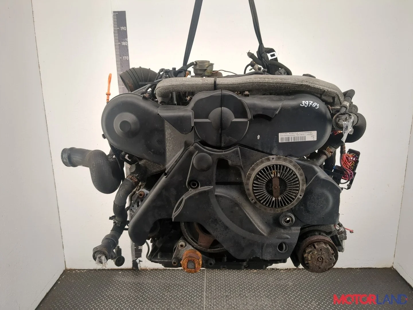 Двигатель (ДВС) Audi A4 (B6) 2000-2006 КПП 6-ст.мех.(МКПП) BDG Дизель 2.5 л TDI