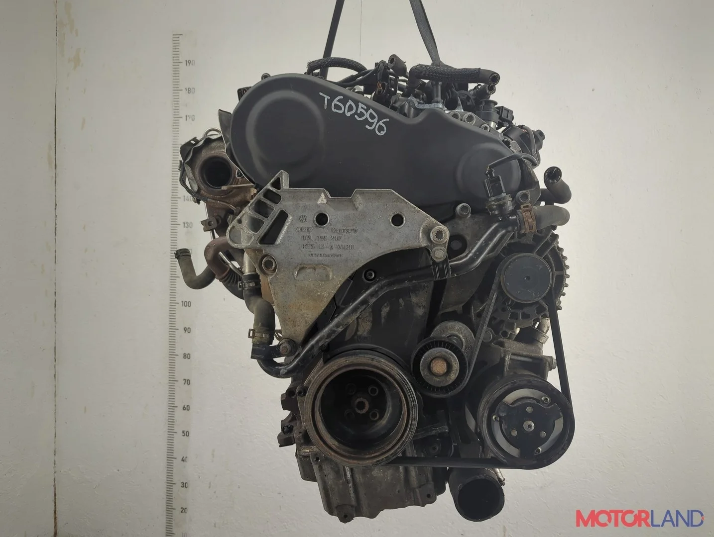 Двигатель (ДВС) Skoda Octavia (A5) 2004-2013 КПП 6-ст.мех 4х4 (МКПП) CFHC Дизель 2 л TDI