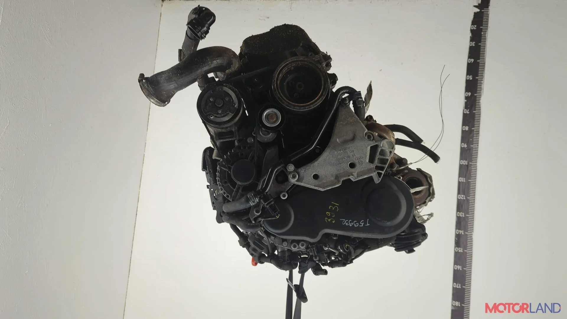 Двигатель (ДВС) Volkswagen Passat 6 2005-2010 КПП автомат (АКПП) CBAB Дизель 2 л TDI