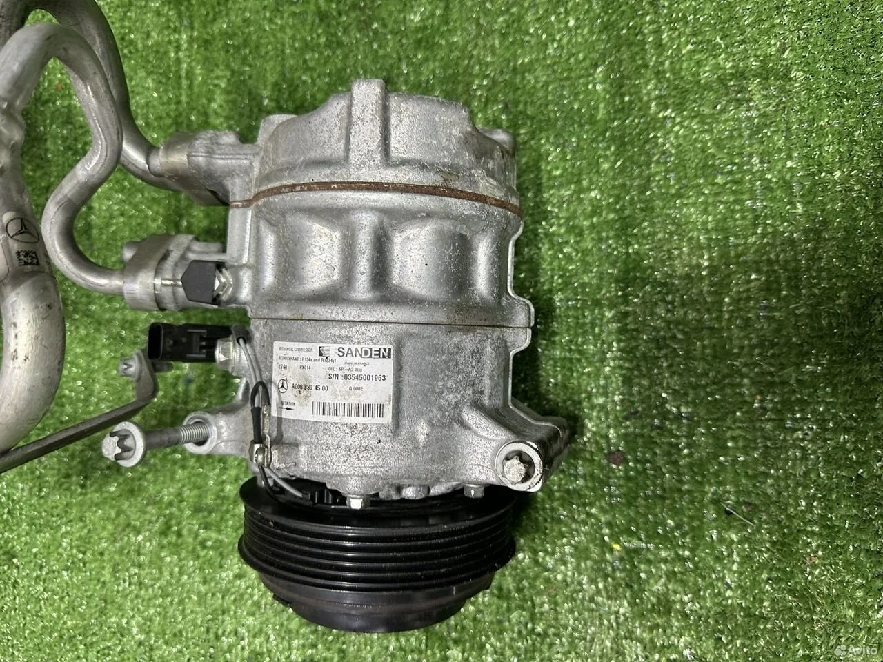 Компрессор кондиционера mercedes a0008304500