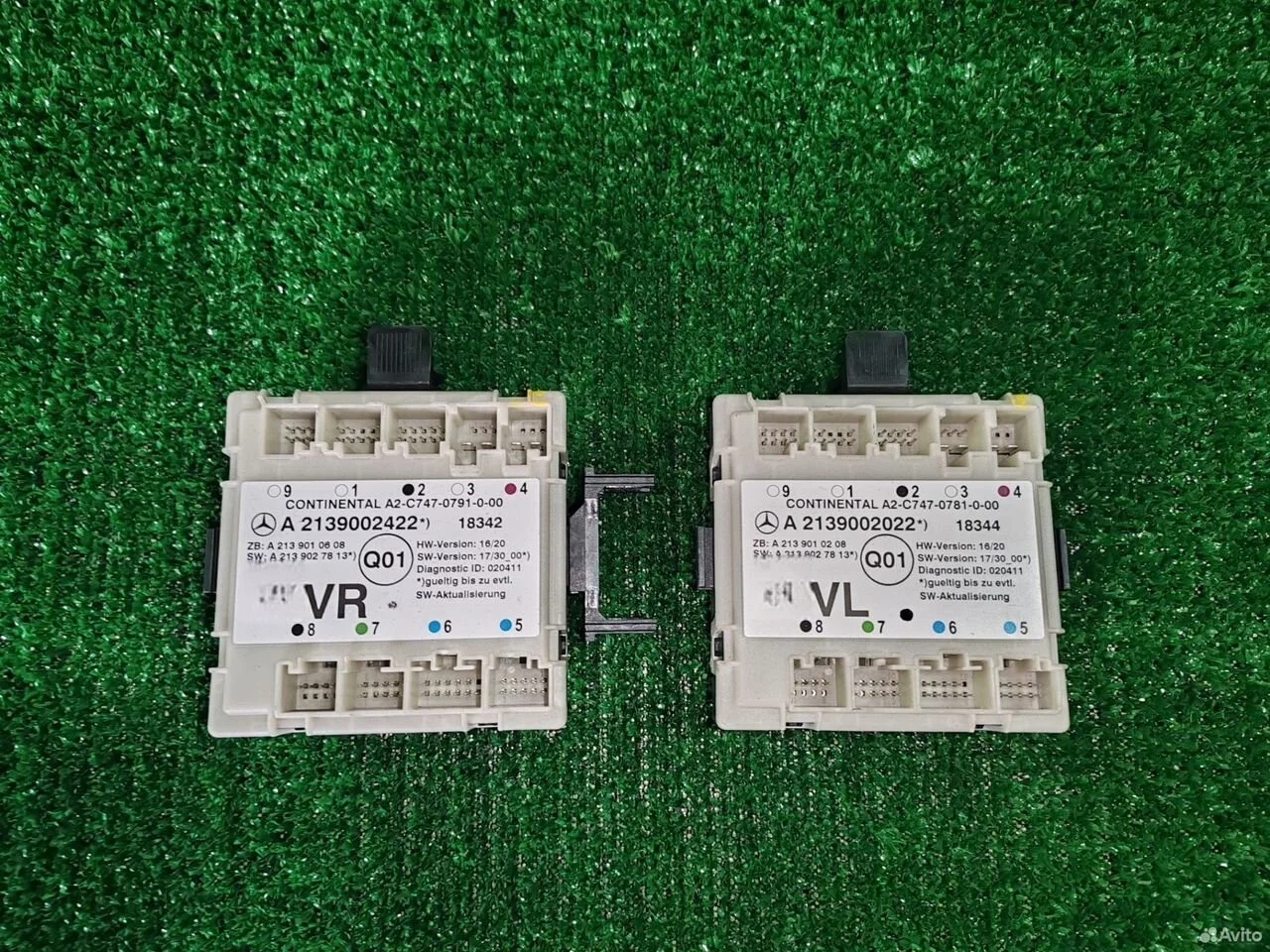 Блок управления передними дверьми mercedes w222