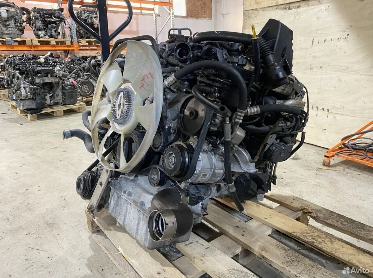 Двигатель 651955 на mercedes-benz sprinter 2.2 л. мин.пробег