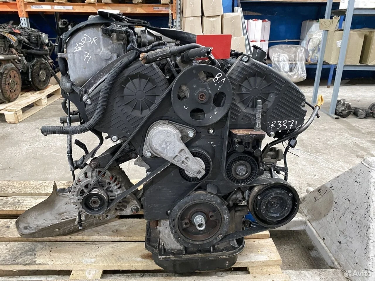 Двигатель g6ba для hyundai santa fe 2.7 л 172-175 л/с в сборе с документами
