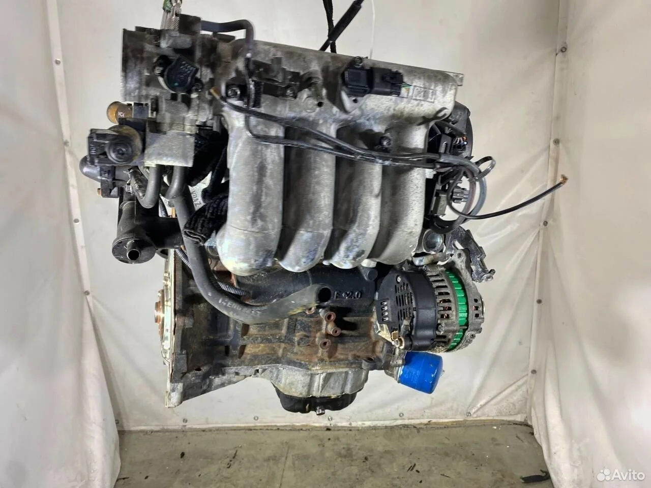 Двигатель g4jp на hyundai sonata 2.0 л 131-136 лс в сборе оригинальный