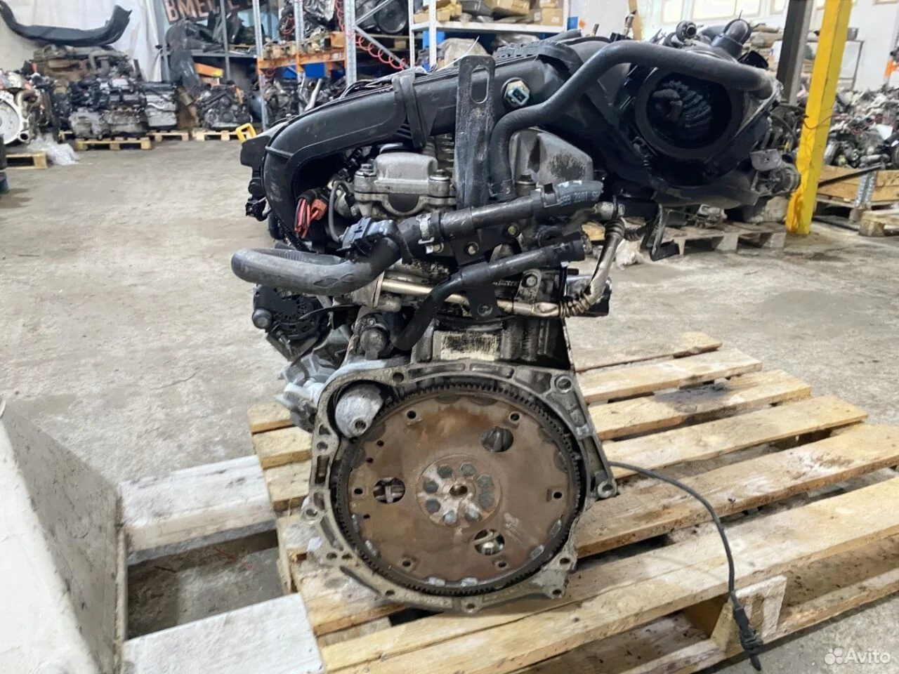 Двигатель  на chevrolet epica в сборе мин.пробег