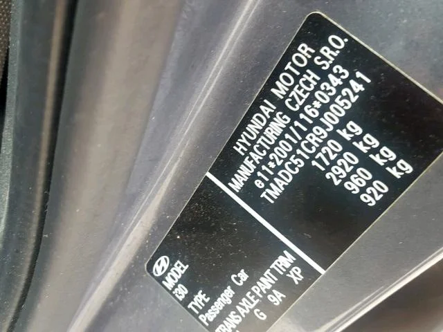 Продажа Hyundai i30 1.4 (109Hp) (G4FA) FWD MT по запчастям