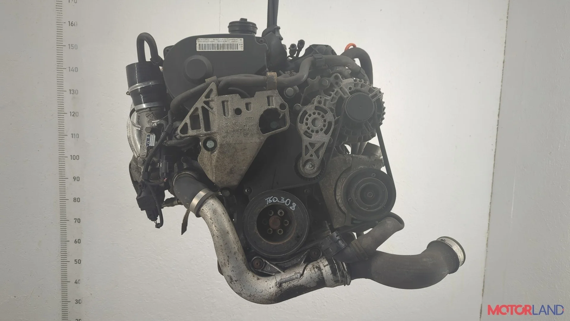 Двигатель (ДВС) Skoda Octavia (A5) 2004-2013 КПП 6-ст.мех.(МКПП) BWA Бензин 2 л FSI