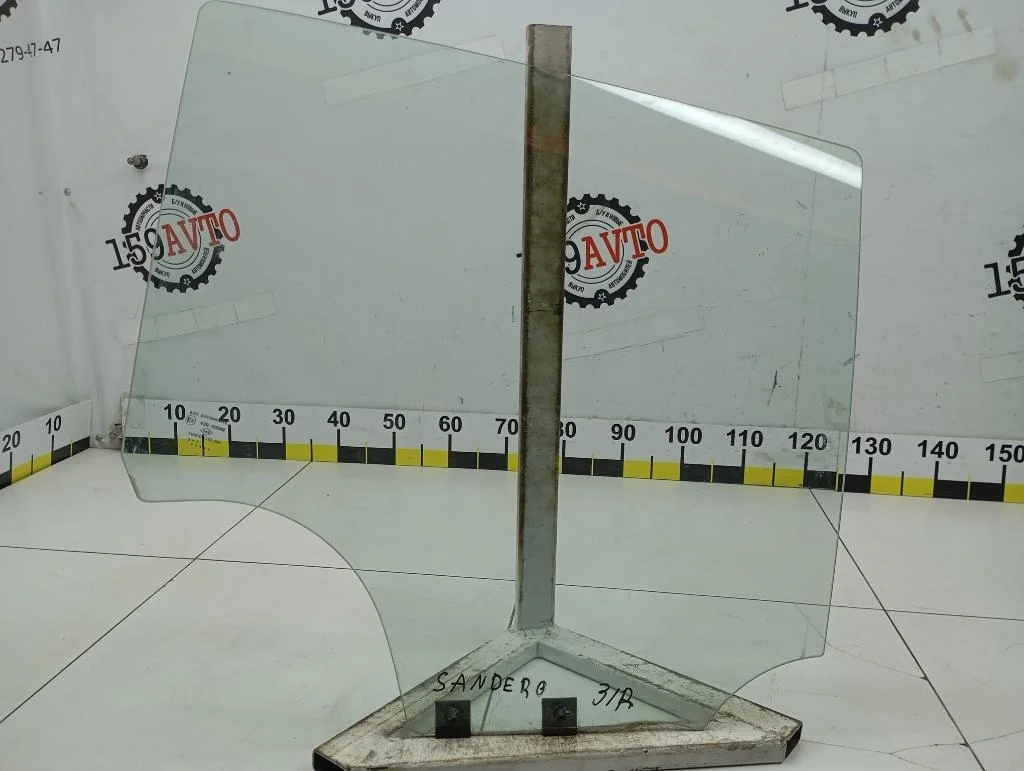 Стекло двери задней правой Renault Sandero 1 2014 BS