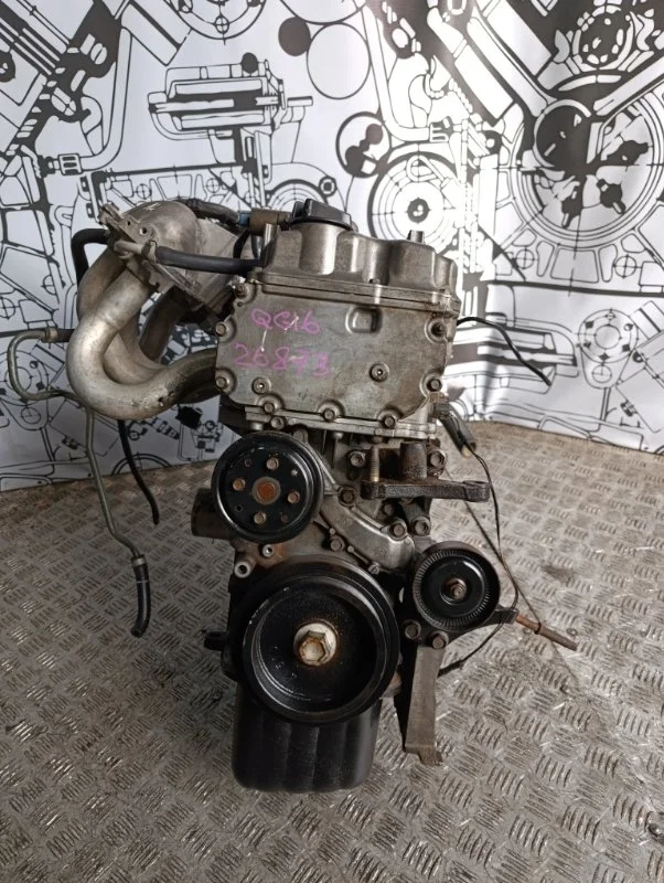 Двигатель Nissan Almera Primera 1010295F0B B10 N16 P12 QG16DE