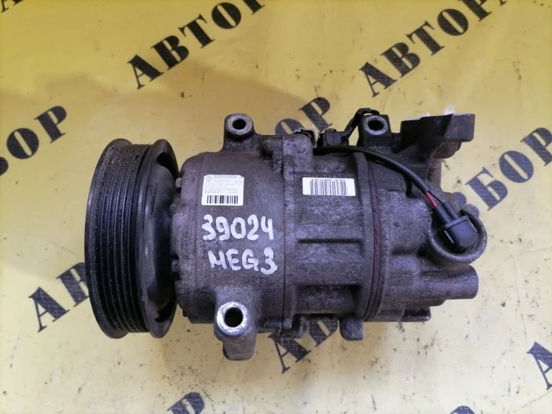Компрессор кондиционера RENAULT MEGANE 3 2009-2016 2009 8200939386 УНИВЕРСАЛ 1.5 K9K836 K9KJ836110 Л/С