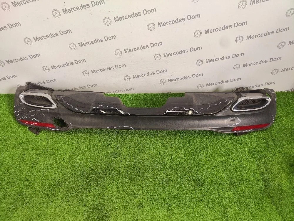 Накладка заднего бампера Mercedes-Benz GLE-класс W166 (2015—2018)
