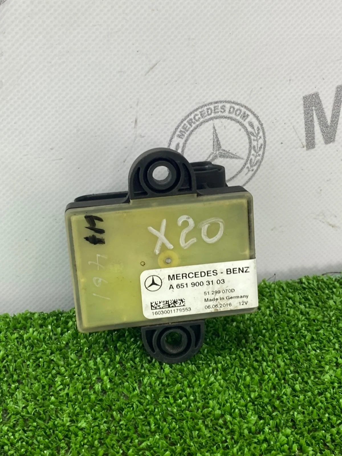 Блок управления свечами накала Mercedes-Benz GLC-класс X253 (2015—2019)