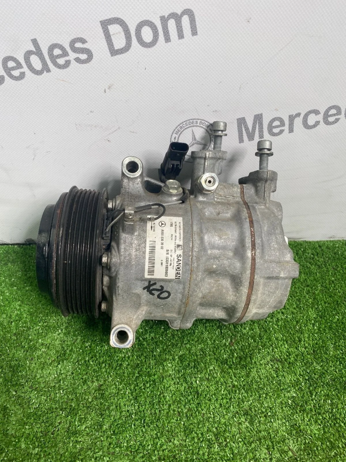 Компрессор системы кондиционирования Mercedes-Benz GLC-класс X253 (2015—2019)